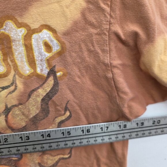 Sublime Shirt Large Brown Tie Dye Sun Logo Music Off Shoulder Short Sleeve - Picture 5 of 6